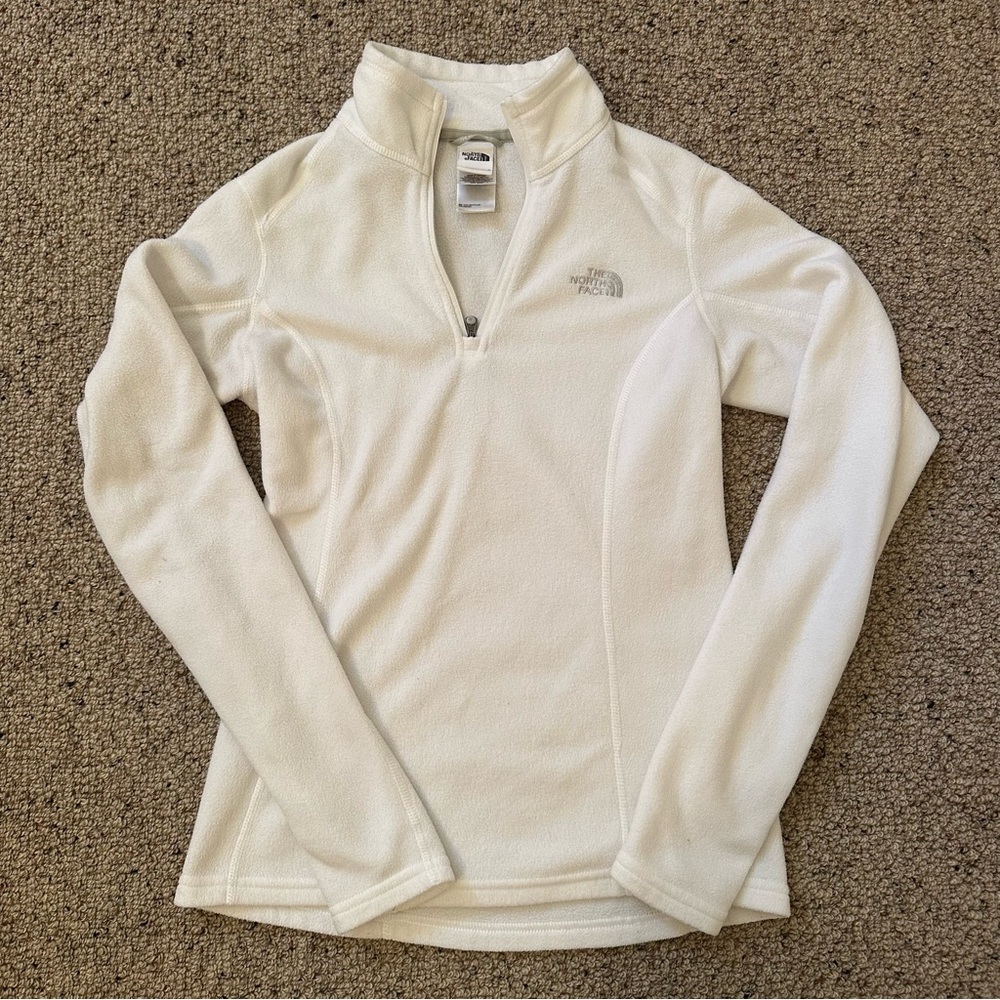 The North Face Cream Fleece Pullover